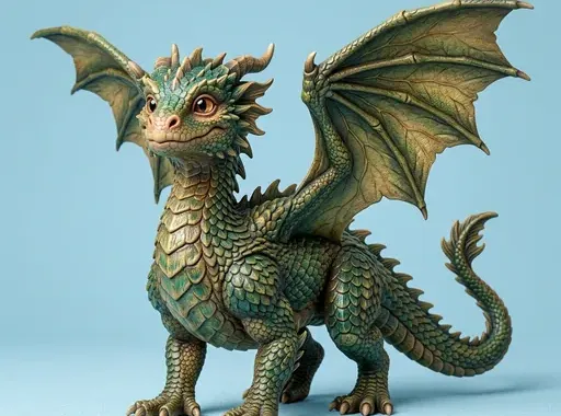 Imagen que representa la palabra dragón