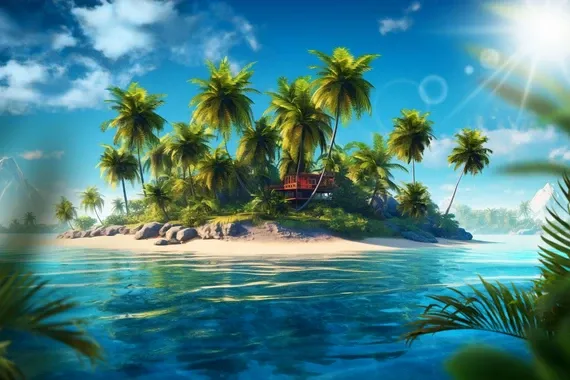 Imagen que representa la palabra isla